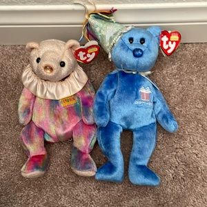 OCTOBER AND SEPTEMBER TY BEANIE BABIES